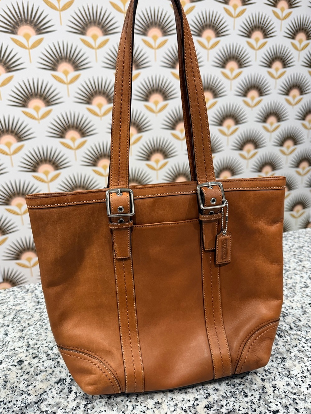Coach Leather Tote